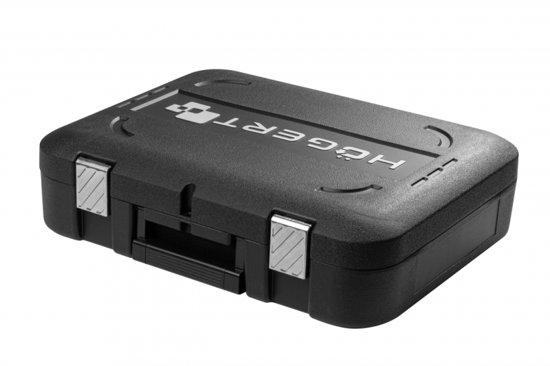 HÖGERT akumulatorowa wiertarko-wkrętarka udarowa, 18V do cegły, kamienia, drewna, metalu i tworzyw sztucznych.