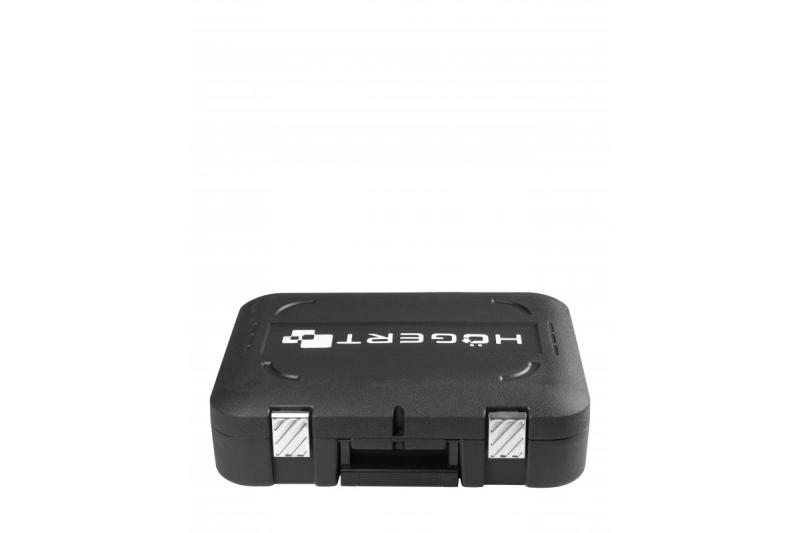 HÖGERT zestaw akumulatorowy klucz udarowy 200 Nm 18V z silnikiem bezszczotkowym