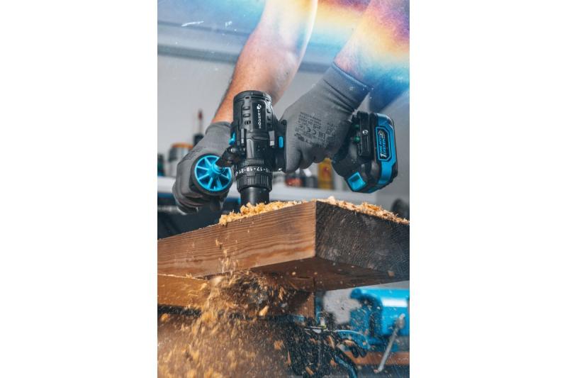 HÖGERT zestaw akumulatorowy klucz udarowy 200 Nm 18V z silnikiem bezszczotkowym