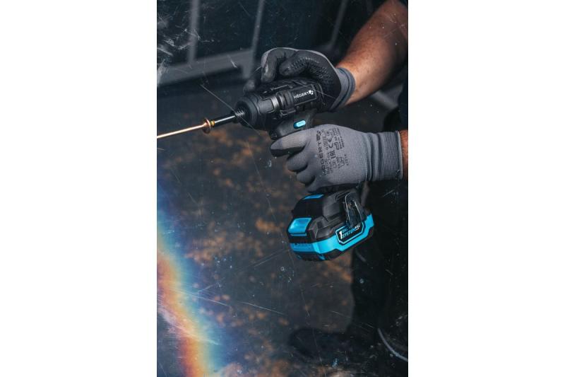 HÖGERT zestaw akumulatorowy klucz udarowy 200 Nm 18V z silnikiem bezszczotkowym