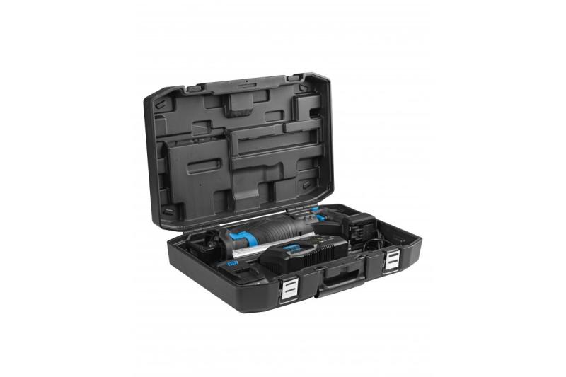 HÖGERT set reciprozaag op accu, 18V, borstelloos, accu, oplader, accessoires