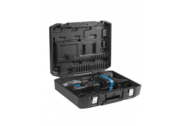 HÖGERT Bezszczotkowy żelazko akumulatorowe 18V, zestaw z akumulatorem, ładowarką i akcesoriami