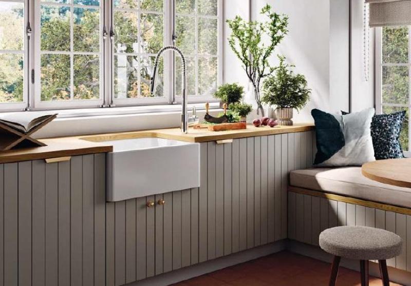 Ausmann Ceramic Haven Ceramiczny Biały Zlew - Nadbudowa, Podbudowa i Międzybudowa 595 x 455 mm 1208970513