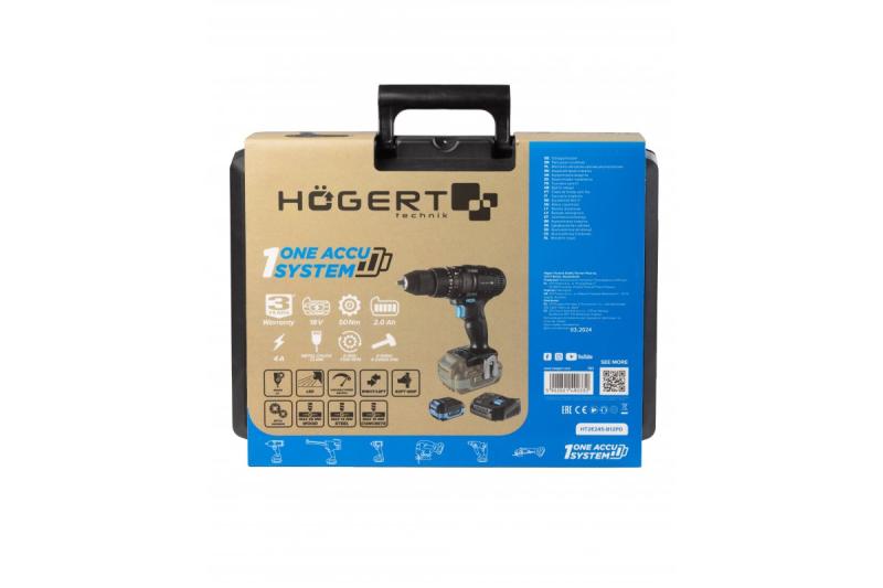 Bezprzewodowa wkrętarko-udarowa 18V