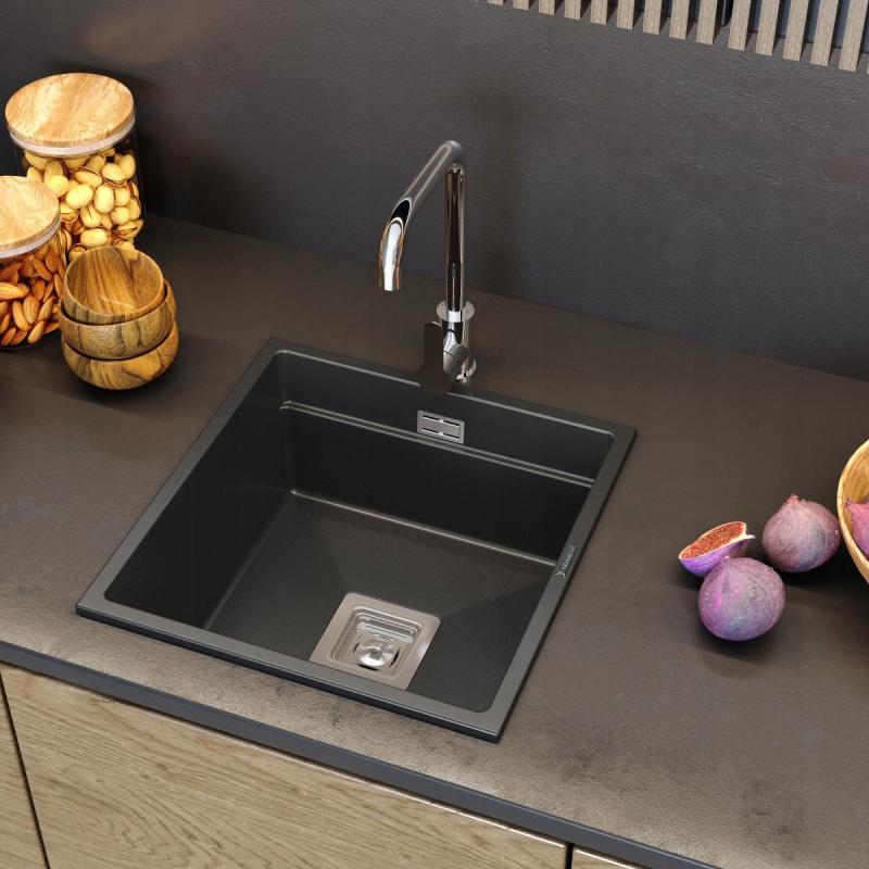 Graniteland Stellar Baterie Kuchenna Chromowana z Obracaną Wylewką 1208970667