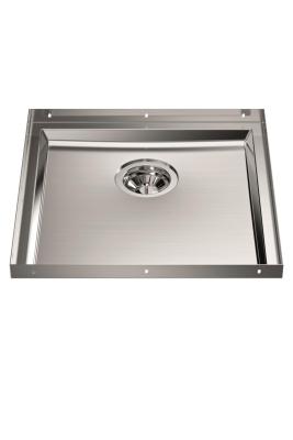 Foster Phantom Base RVS Podstawa Blat Roboczy Zlewozmywak 40x40cm do Zabudowy w Ceramice, Kamieniu Naturalnym i Powierzchniach Stałych o grubości 12mm 1208970719