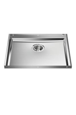 Foster Phantom Base RVS Podstawa Blat Roboczy Zlew 50x40cm do Wbudowania w Ceramikę, Kamień Naturalny i Powierzchnie Stałe o grubości 12mm 1208970720