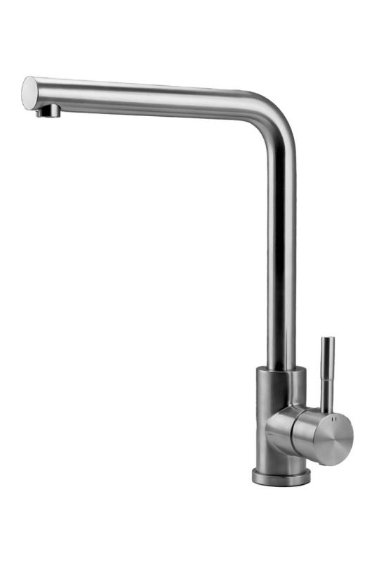 Pure.Sink Prestige Zestaw kombinacyjny ze stali nierdzewnej 50x40 cm z kranem kuchennym ze stali nierdzewnej 1208970762