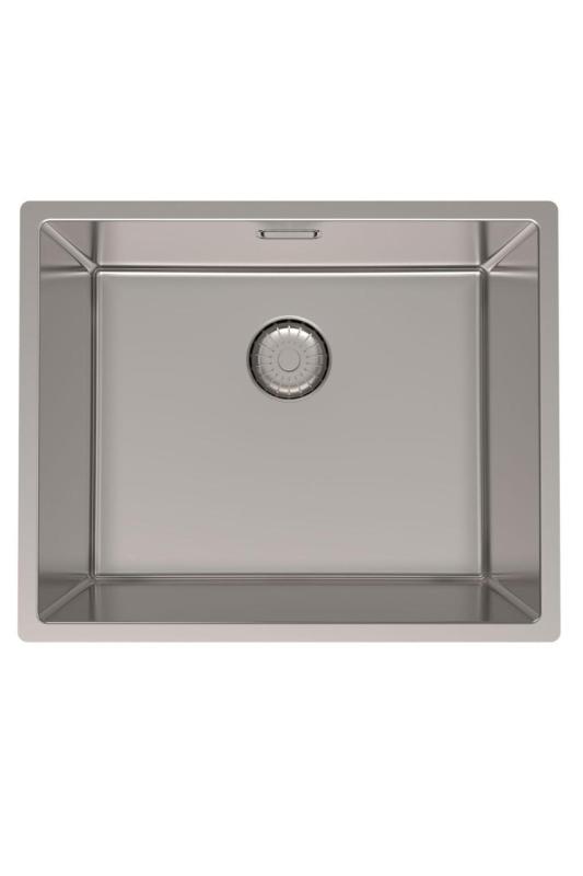 Pure.Sink Prestige Zestaw kombinacyjny ze stali nierdzewnej 50x40 cm z kranem kuchennym ze stali nierdzewnej 1208970762