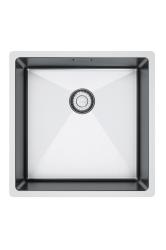 Franke Bolero Plus New R10 B2X 210-40-40 RVS Zlewozmywak montażowy podblatowy i nadblatowy 40x40 cm 127.0728.976