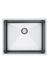 Franke Bolero Plus New R10 B2X 210-50-40 RVS Zlew Podtynkowy, podbudowa i nadbudowa 50x40 cm 127.0728.977