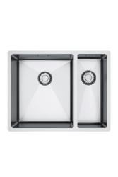 Franke Bolero Plus New R10 B2X 260-34-16 BL 1,5 Półtora RVS Zlew montażowy, podtynkowy i nadbudowa 56x45 cm 127.0733.339