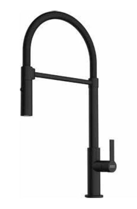 Franke Maris Semi Pro Kran kuchenny z elastycznym wylewkiem Czarny 115.0728.396
