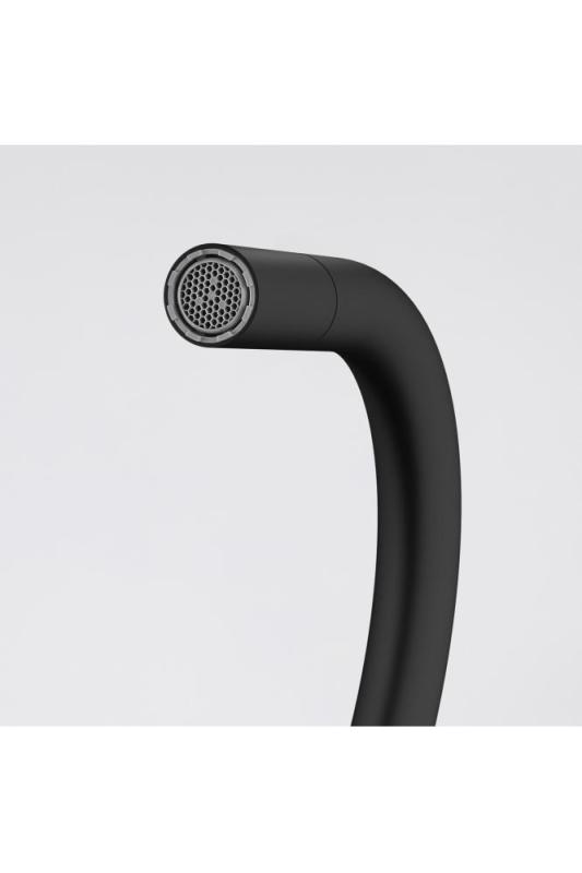 Franke Maris Slim J Kran kuchenny Czarny z Wyciąganą Wylewką 115.0728.389