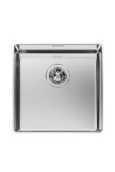 Foster Phantom Slimline RVS Zlew 40x40cm Podbudowa dla ceramicznych blatów kuchennych 1208971123
