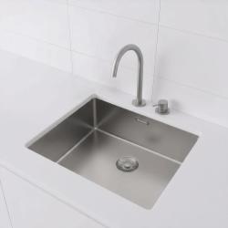 Pure.Sink Exclusivo RVS zlew 50x40 cm promień 10mm, montaż podblatowy, równoległy i montaż na wierzchu PEX5040-02