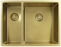 Pure.Sink Exclusivo Złoty 1,5 półtorakoma zlew 18+34 cm promień 10mm PEX183440-60