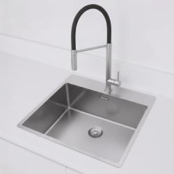 Pure.Sink Exclusivo RVS zlew 54x52cm Tapwing z otworem na kran 10mm promień PEX5040T-02