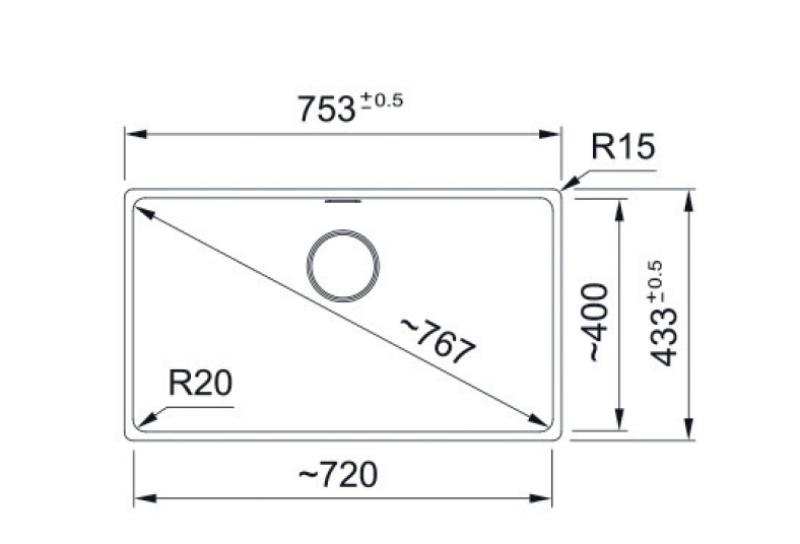 Franke Maris MRG 210-72 Fragranite Coffee cream zlewozmywak do montażu płaskiego 135.0725.667