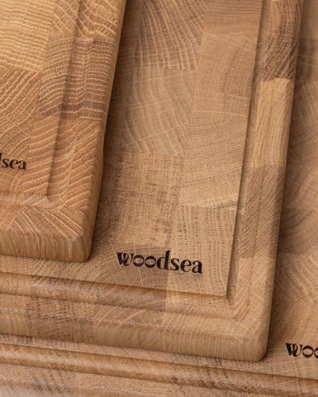 Woodsea Woodstone Oak L - Dębowa Drewniana Deska do Krojenia 50x35cm 1208971446