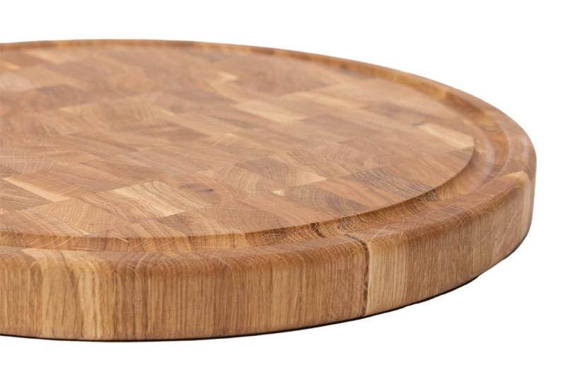 Woodsea Woodstone Oak round - Dębowa Drewniana okrągła Deska do krojenia Ø42cm 1208971525