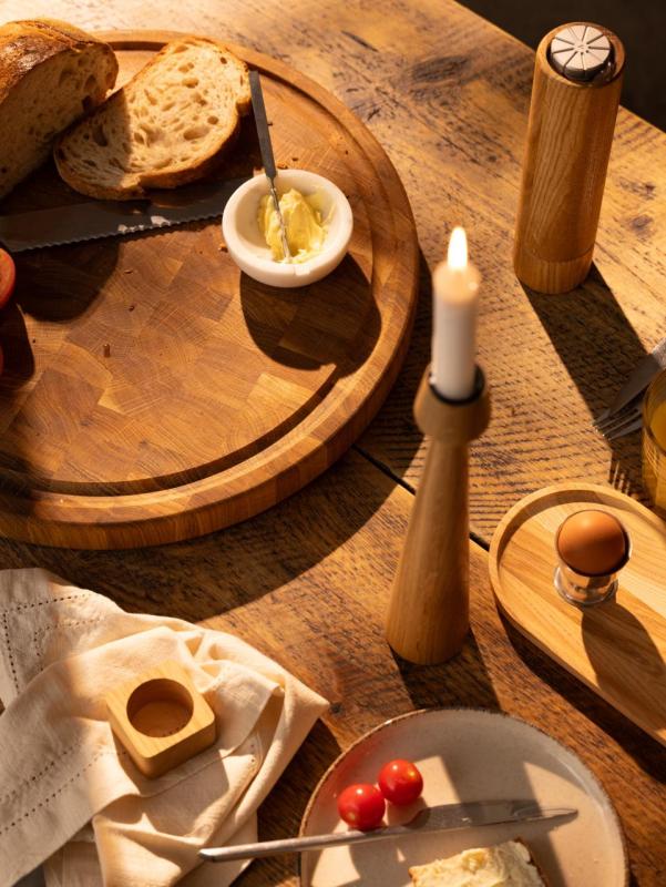 Woodsea Woodstone Oak round - Dębowa Drewniana okrągła Deska do krojenia Ø42cm 1208971525