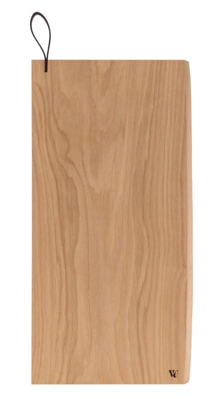 Woodsea Chop-Chop Oak XL - Dębowa deska do krojenia 50x24cm z rączką skórzaną 1208971542