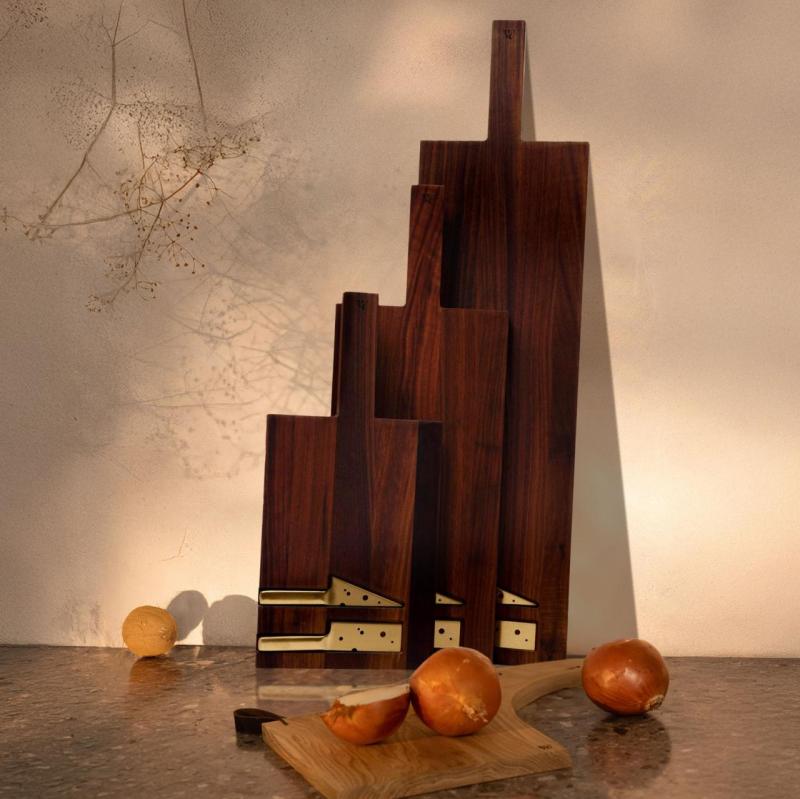 Woodsea Ser z Orzechem Włoskim S - Deska do sera z orzecha 42x20cm 1208971558