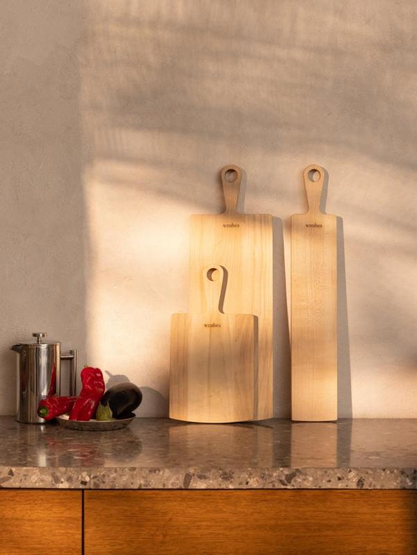 Woodsea Pine Natural S - Deska do krojenia z drewna klonowego 20x38cm 1208971572