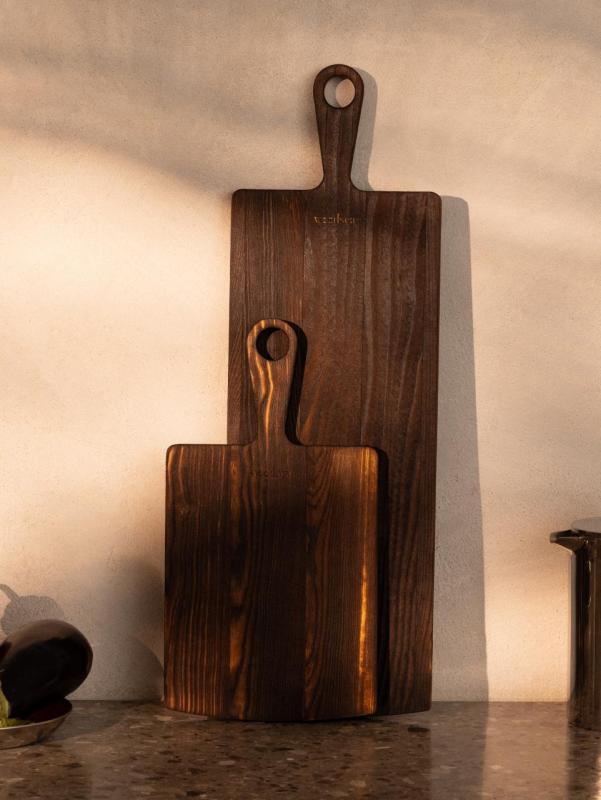 Woodsea Pine Burned L - Deska do krojenia z sosnowego drewna 20x82 cm 1208971577