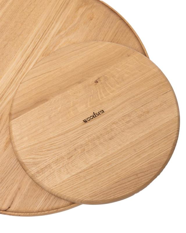 Taca do podawania Woodsea L - Okrągła taca z dębu Ø45 cm 1208971588