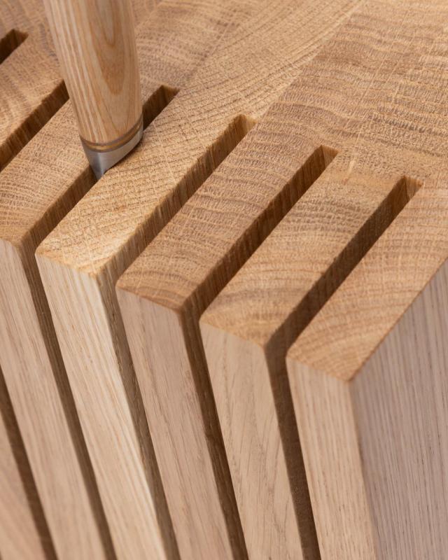 Woodsea Block Oak M - Blok na noże z dębu 17x12 cm 1208971610