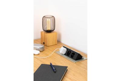 Gniazdo zasilające SOFT wysuwane, kabel zasilający 1,5m