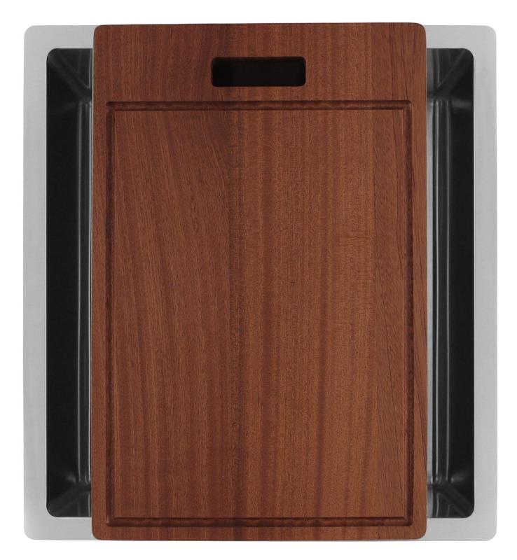 Pure.Sink Luxion Zlewozmywak ze stali nierdzewnej 36x40 cm do montażu podblatowego, wpuszczanego i natynkowego  PLX3640-02