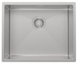 Pure.Sink Luxion Zlew ze stali nierdzewnej 50 x 40 cm do montażu podblatowego, wpuszczanego i natynkowego PLX5040-02