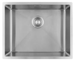 Pure.Sink Luxion Zlew ze stali nierdzewnej 50 x 40 cm do montażu podblatowego, wpuszczanego i natynkowego  PLX5040-02