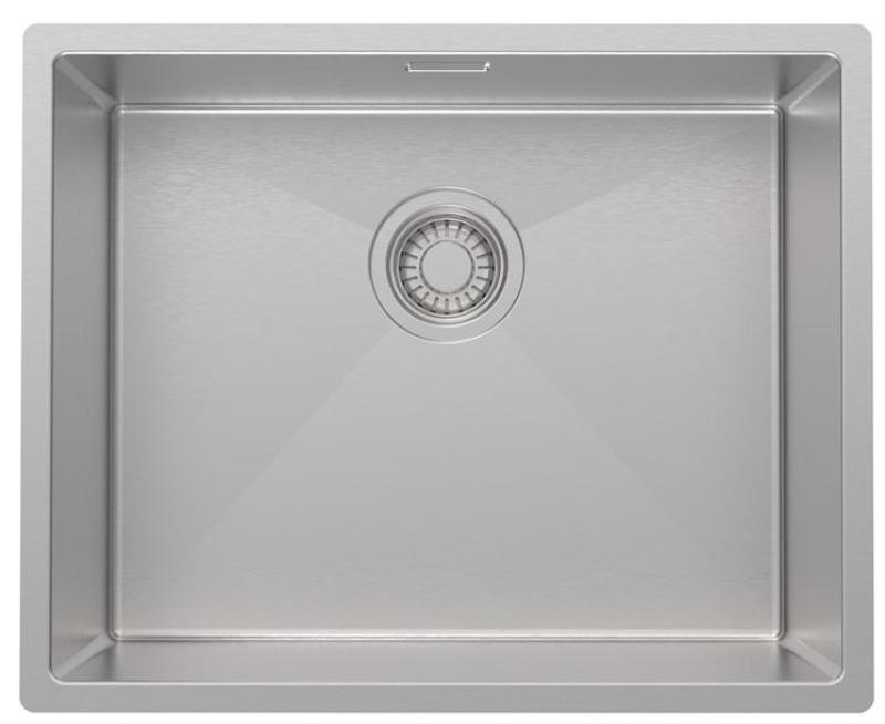 Pure.Sink Luxion Zlew ze stali nierdzewnej 50 x 40 cm do montażu podblatowego, wpuszczanego i natynkowego PLX5040-02