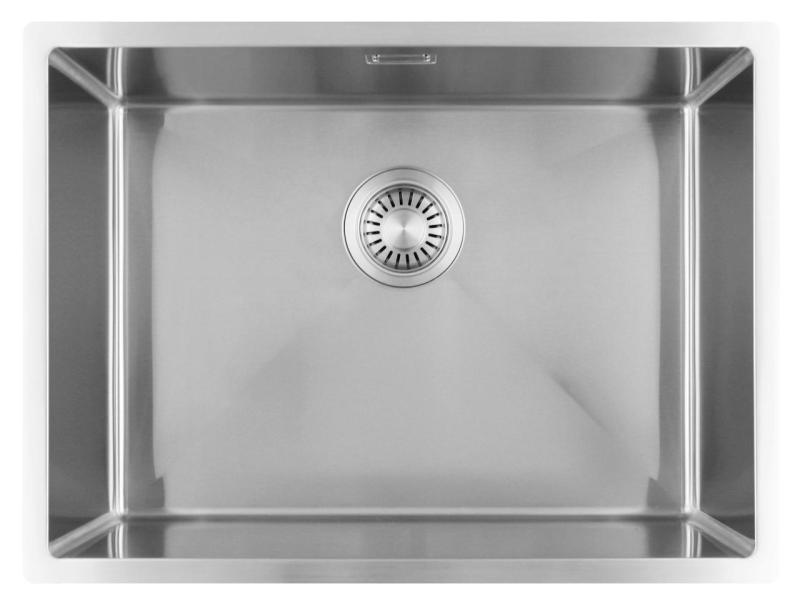 Pure.Sink Luxion Zlewozmywak ze stali nierdzewnej 55 x 40 cm do montażu podblatowego, wpuszczanego i natynkowego PLX5540-02