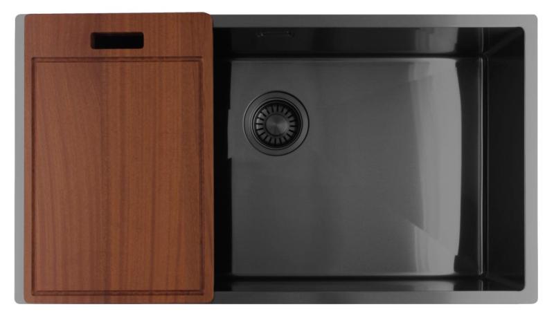 Pure.Sink Luxion Duża umywalka z brązu 74 x 40 cm, montaż podblatowy, wpuszczany i natynkowy PLX7440-61