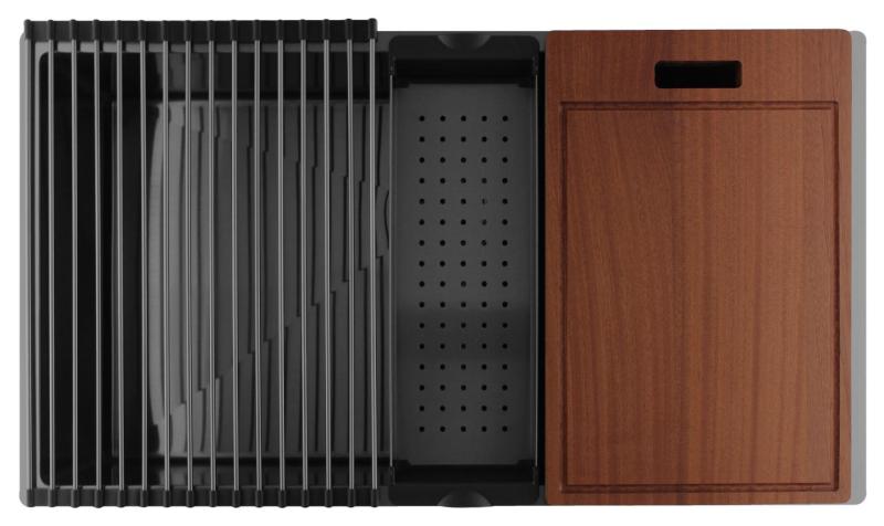 Pure.Sink Luxion Duża umywalka z brązu 74 x 40 cm, montaż podblatowy, wpuszczany i natynkowy PLX7440-61