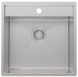 Pure.Sink Luxion Zlew ze stali nierdzewnej 51x50 cm Tapwing z otworem na baterię PLX5150T-02