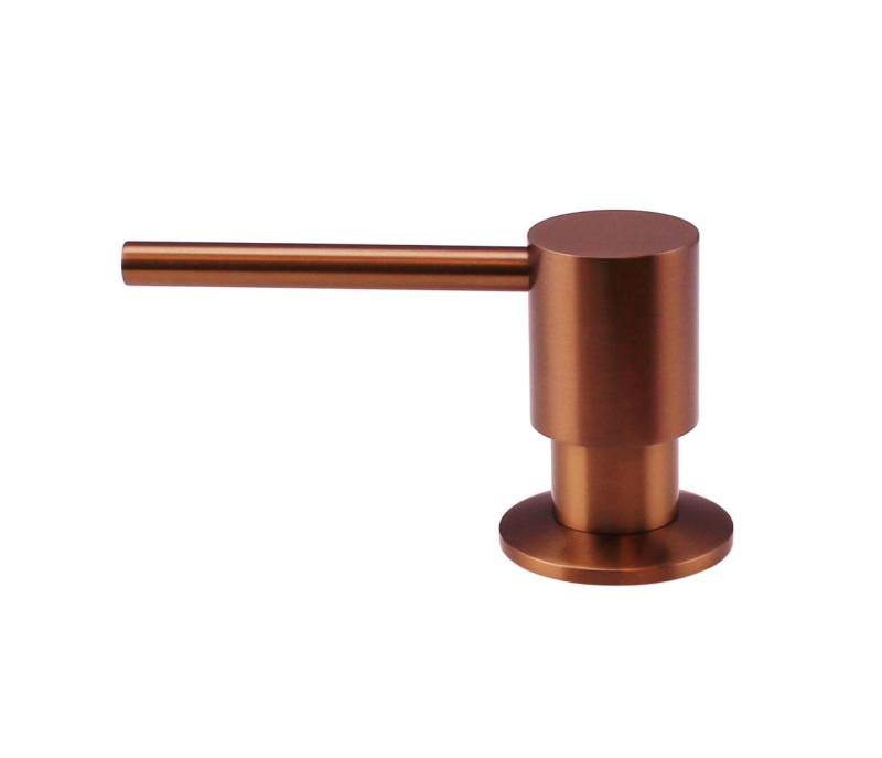 Pure.Sink Elite Steel Shine wbudowany dozownik do mydła PVD miedź, napełniany od góry PS9010-62