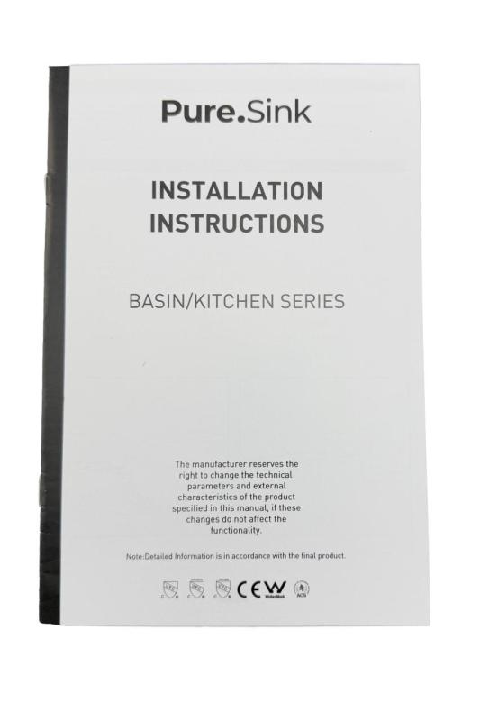 Pure.Sink Elite Steel Pulse-S kran kuchenny Matowy Czarny z wyciąganym wylewem i trybem natrysku PS8500-10