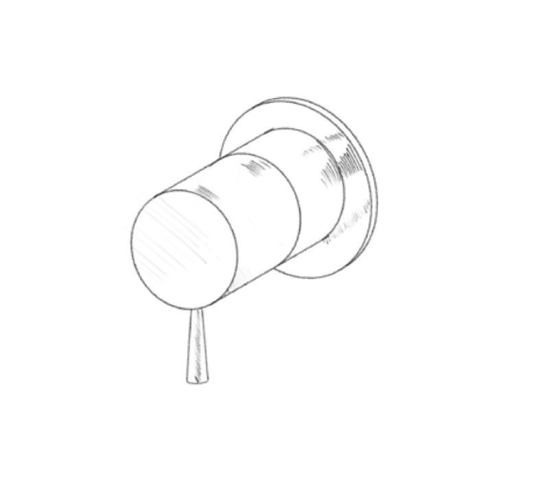 MURO TUA ścienna bateria chromowana M1.B31.R.CR