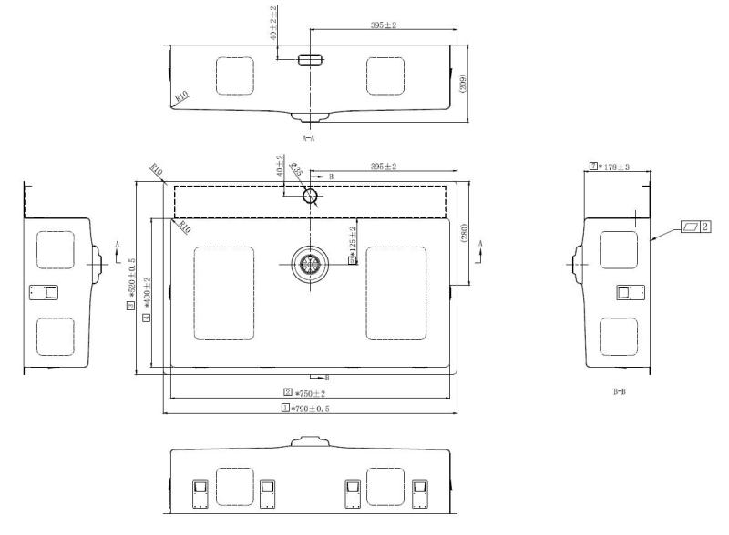 Pure.Sink Exclusivo Złota duża umywalka 75 x 40 cm z baterią z wyciekiem i otworem na wąż BB7540T-60
