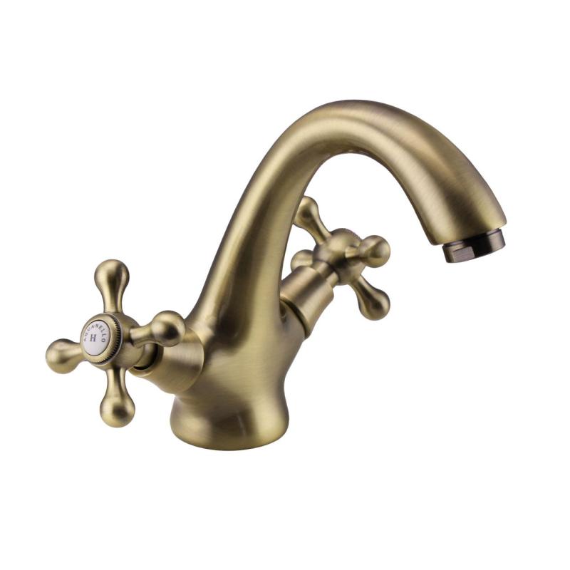 Aquanello Heritage Ascot Classic Nostalgic Basin Mixer Faucet Bronze BN-4101-HA