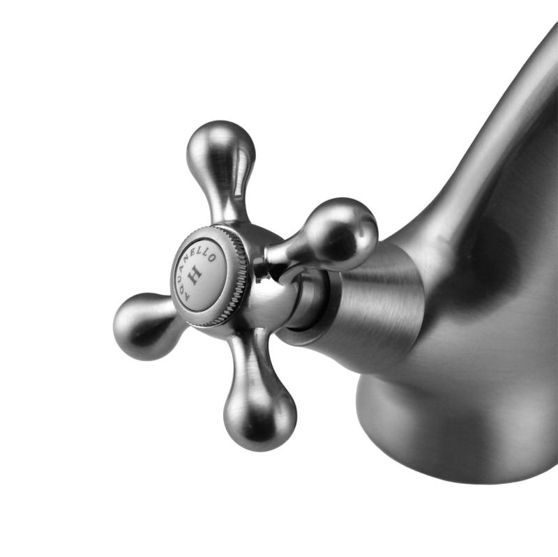 Aquanello Heritage Ascot Classic Nostalgic Stainless Steel Washbasin Mixer Tap NB-4101-HA