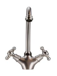Aquanello Heritage Ascot Classic Kitchen Nostalgic Kitchen Faucet Stainless Steel NB-4004-HA