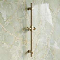 Aquanello Heritage Collection Klasyczna listwa ślizgowa 668 mm Brąz BN-9004-HC