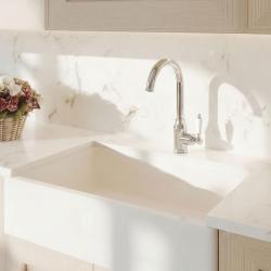 Aquanello Heritage Manor Klasyczna bateria kuchenna w stylu retro, chromowana CR-9001-HM